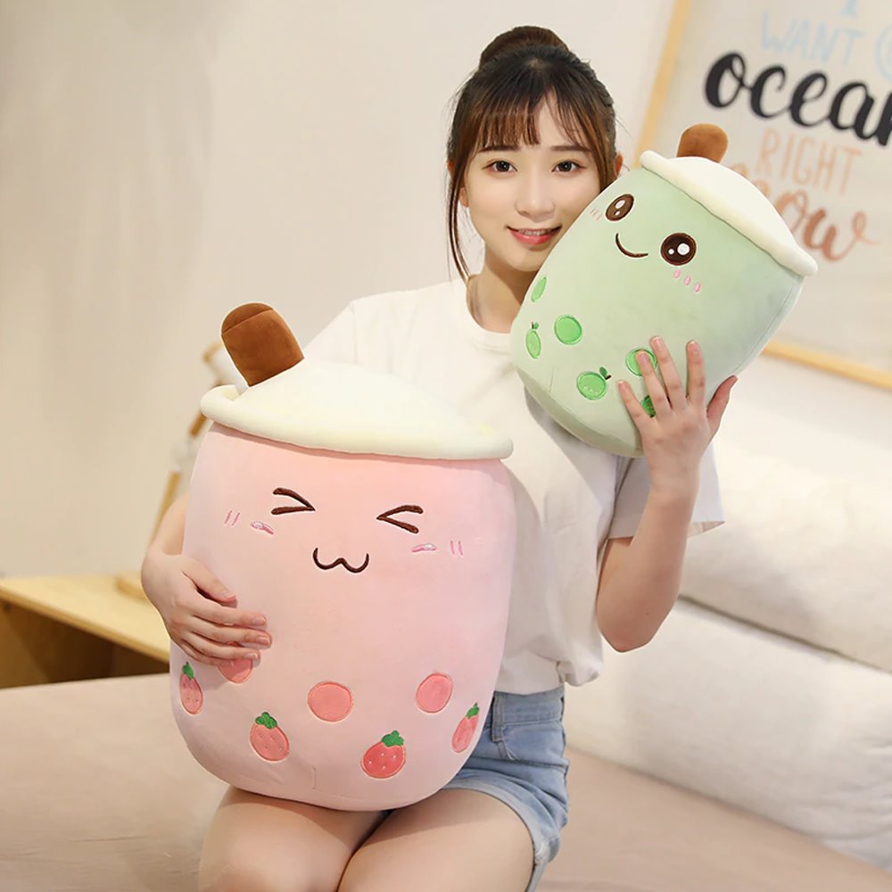 The Bubble Tea Family Fruit Plushies Collection - Kawaiies - Adorable - Cute - Plushies - Plush - Kawaii