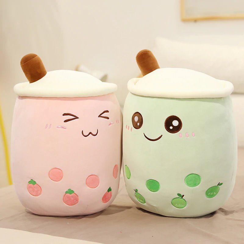 The Bubble Tea Family Fruit Plushies Collection - Kawaiies - Adorable - Cute - Plushies - Plush - Kawaii