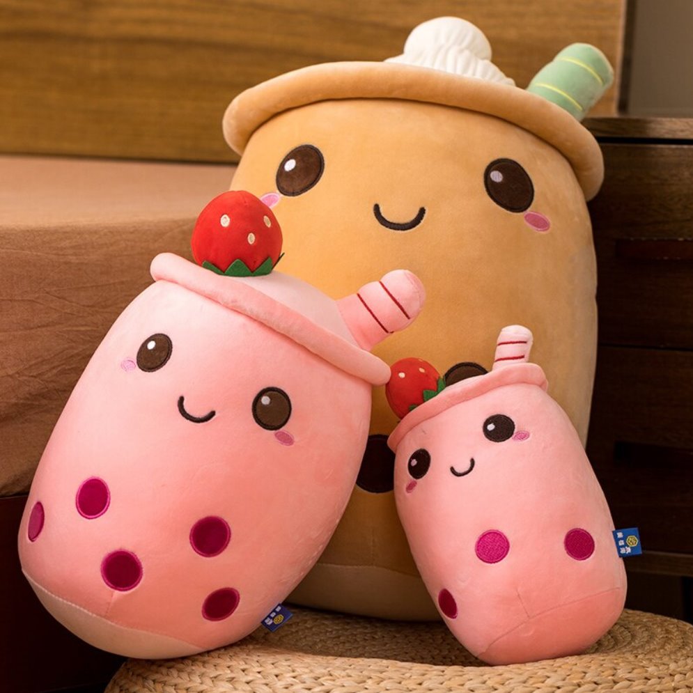 The Bubble Tea Family - Smoothie Collection - Kawaiies - Adorable - Cute - Plushies - Plush - Kawaii