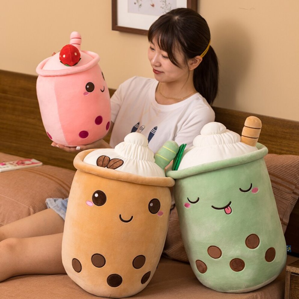 The Bubble Tea Family - Smoothie Collection - Kawaiies - Adorable - Cute - Plushies - Plush - Kawaii