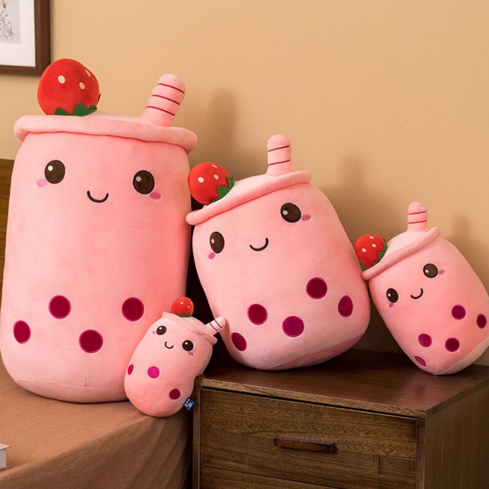 The Bubble Tea Family - Smoothie Collection - Kawaiies - Adorable - Cute - Plushies - Plush - Kawaii