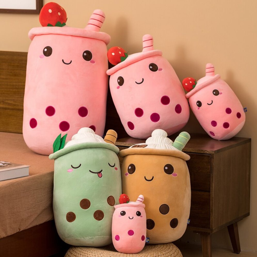 The Bubble Tea Family - Smoothie Collection - Kawaiies - Adorable - Cute - Plushies - Plush - Kawaii