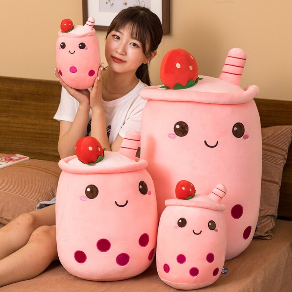 The Bubble Tea Family - Smoothie Collection - Kawaiies - Adorable - Cute - Plushies - Plush - Kawaii