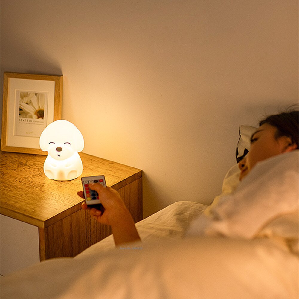 The Chillax Dog LED Night Light - Kawaiies - Adorable - Cute - Plushies - Plush - Kawaii