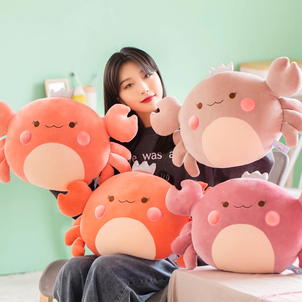 The Crab Queens - Kawaiies - Adorable - Cute - Plushies - Plush - Kawaii