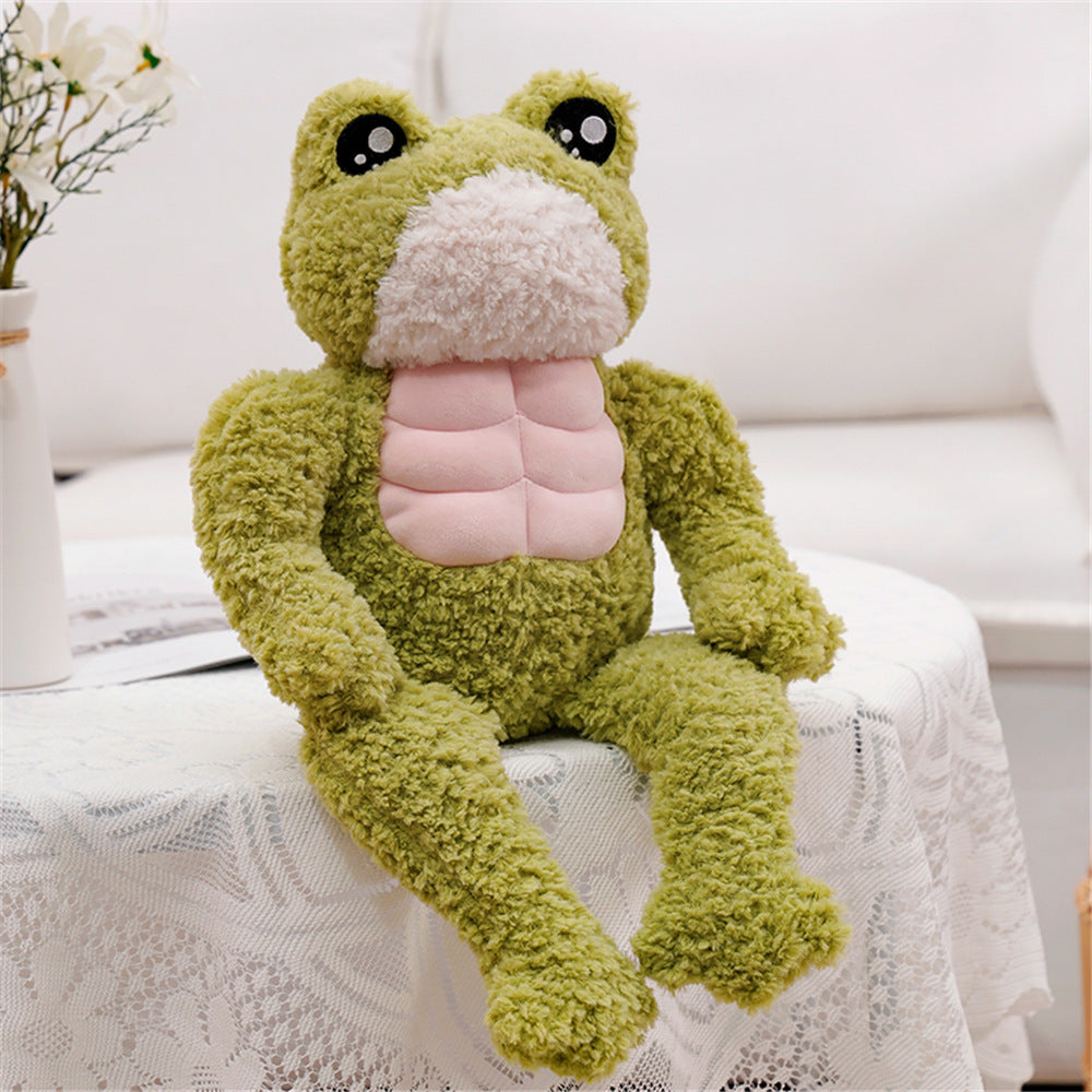 The Dench Muscle Frog Plushie - Kawaiies - Adorable - Cute - Plushies - Plush - Kawaii