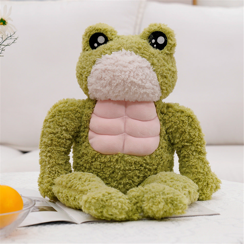 The Dench Muscle Frog Plushie - Kawaiies - Adorable - Cute - Plushies - Plush - Kawaii