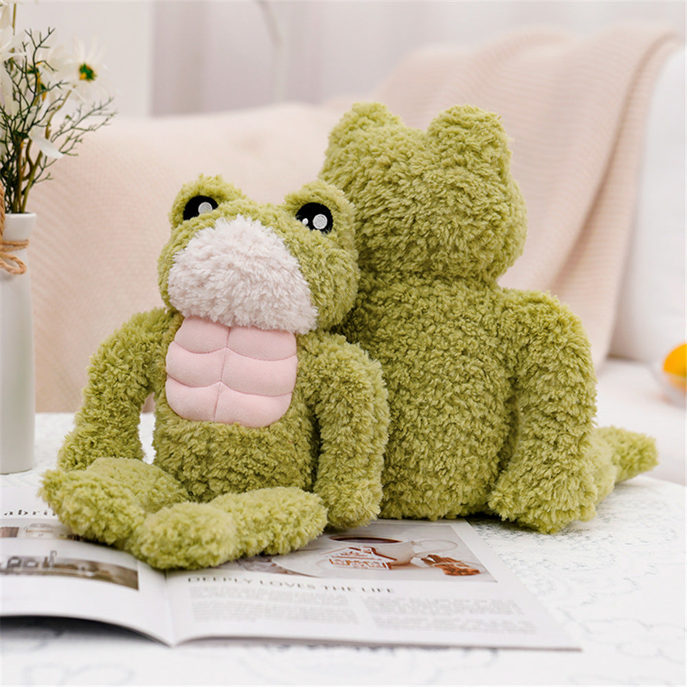 The Dench Muscle Frog Plushie - Kawaiies - Adorable - Cute - Plushies - Plush - Kawaii