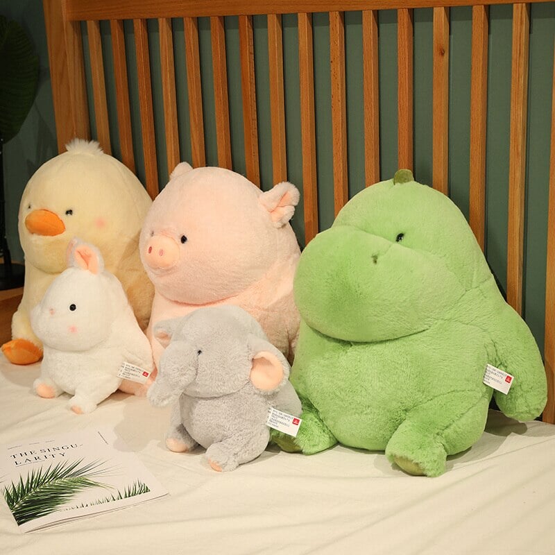 The Fat Chubby Plushie Crew - Kawaiies - Adorable - Cute - Plushies - Plush - Kawaii