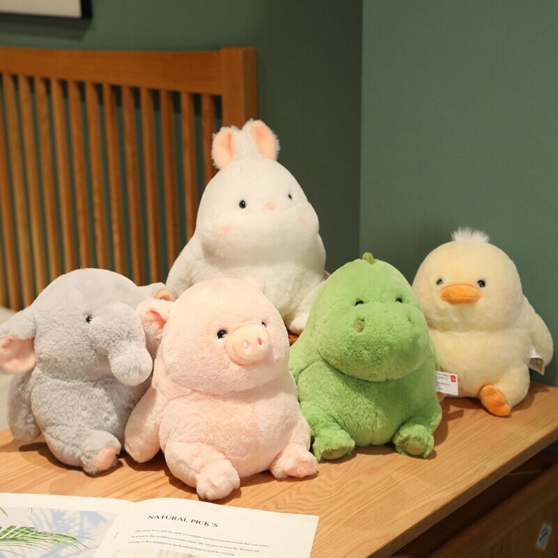 The Fat Chubby Plushie Crew - Kawaiies - Adorable - Cute - Plushies - Plush - Kawaii