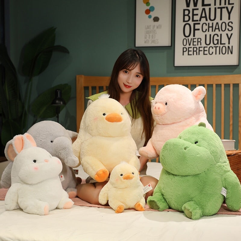 The Fat Chubby Plushie Crew - Kawaiies - Adorable - Cute - Plushies - Plush - Kawaii