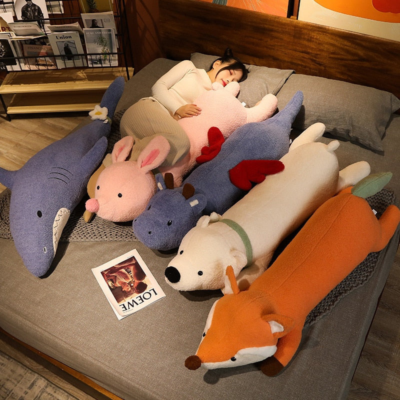 The Fluffy Giants Dragon Fox Bunny Bear Shark Plushies - Kawaiies - Adorable - Cute - Plushies - Plush - Kawaii