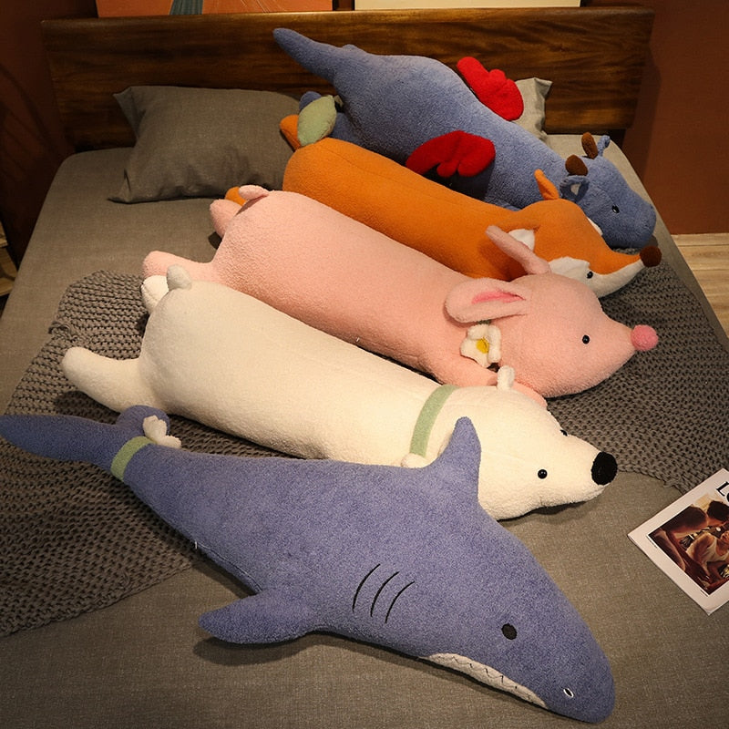 The Fluffy Giants Dragon Fox Bunny Bear Shark Plushies - Kawaiies - Adorable - Cute - Plushies - Plush - Kawaii