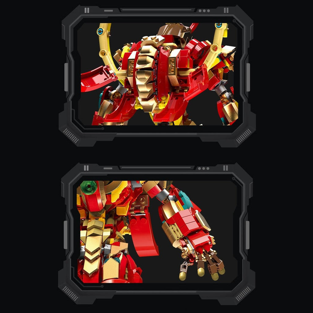 kawaiies-softtoys-plushies-kawaii-plush-The Great Monkey King Collection Royal Ruby Sun Wukong Building Blocks | NEW Build it 