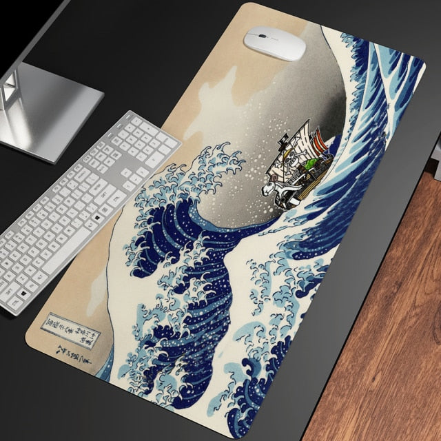 The Great Wave off Kanagawa Large Mouse Pad Collection - Kawaiies - Adorable - Cute - Plushies - Plush - Kawaii