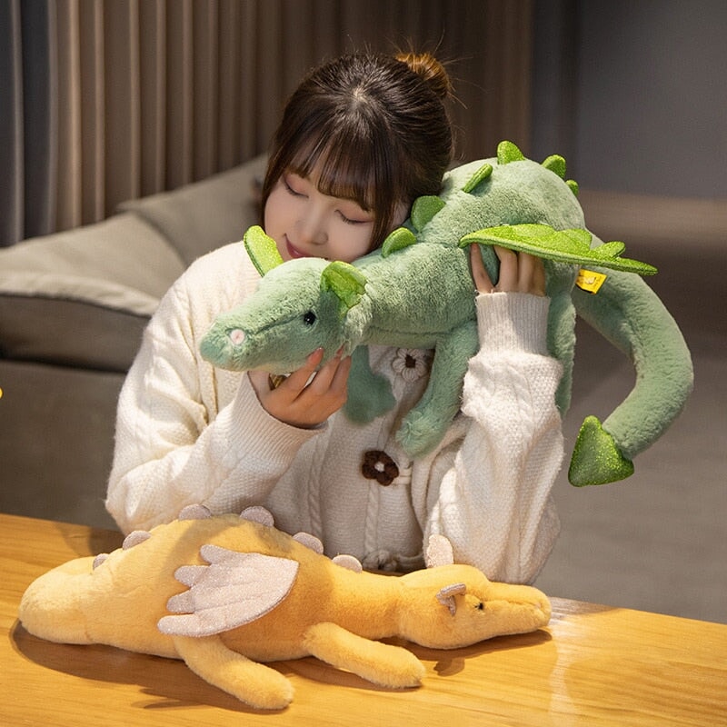 The Mighty Colored Dragon Family Soft Toys | NEW - Kawaiies - Adorable - Cute - Plushies - Plush - Kawaii