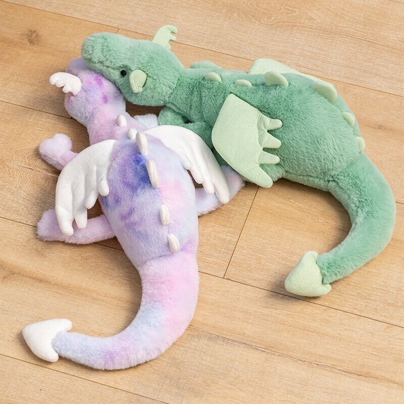 The Mighty Colored Dragon Family Soft Toys | NEW - Kawaiies - Adorable - Cute - Plushies - Plush - Kawaii