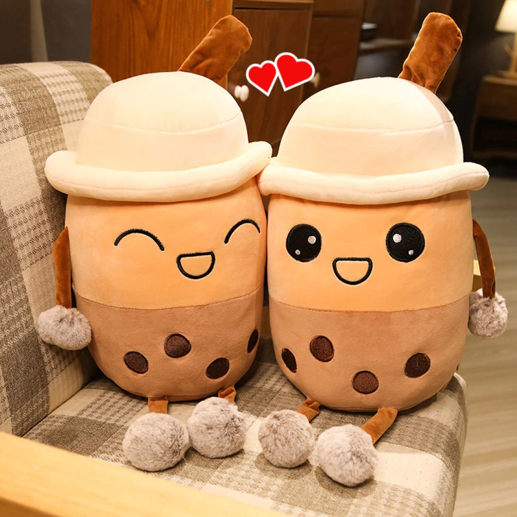 The Romantic Couple Bubble Tea Plushies - Kawaiies - Adorable - Cute - Plushies - Plush - Kawaii