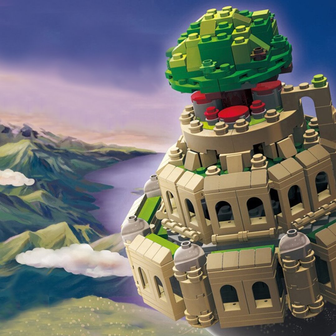 Japanese Floating Laputa Castle Building Sets - Limited Stock - Kawaiies - Adorable - Cute - Plushies - Plush - Kawaii