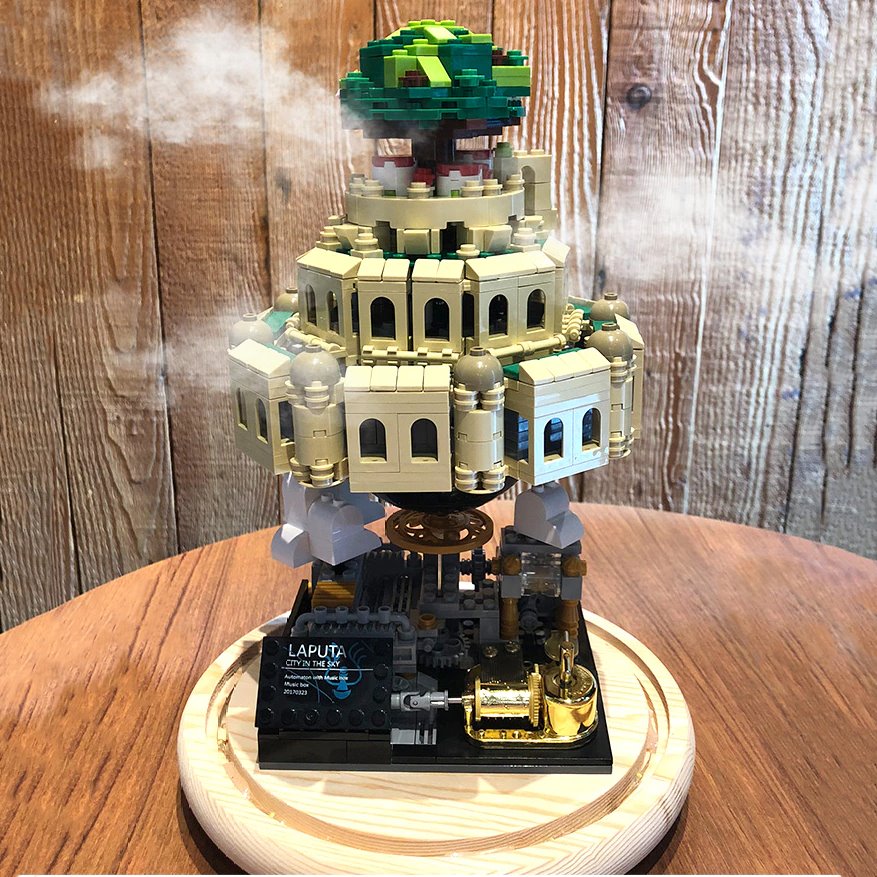 Japanese Floating Laputa Castle Building Sets - Limited Stock - Kawaiies - Adorable - Cute - Plushies - Plush - Kawaii