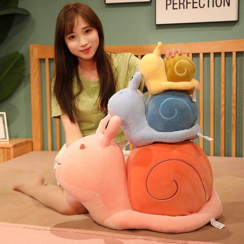 The Vibrant Snail Crew - Kawaiies - Adorable - Cute - Plushies - Plush - Kawaii