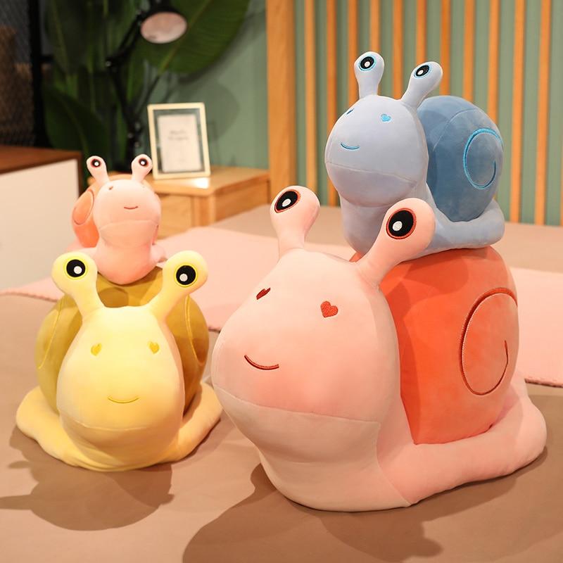 The Vibrant Snail Crew - Kawaiies - Adorable - Cute - Plushies - Plush - Kawaii