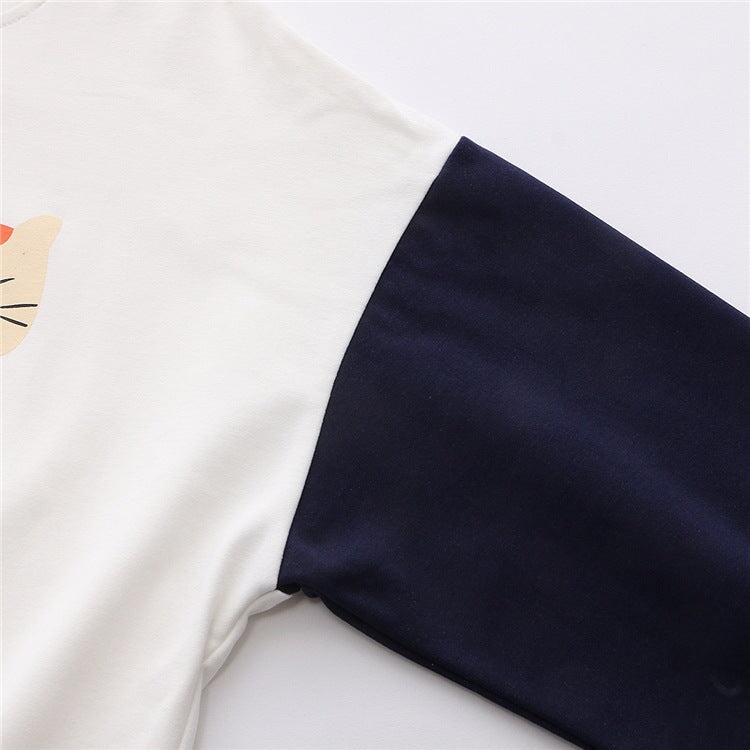 kawaiies-softtoys-plushies-kawaii-plush-Three Kawaii Cats Long Sleeve Two-Tone Cotton Hoodie Hoodies 