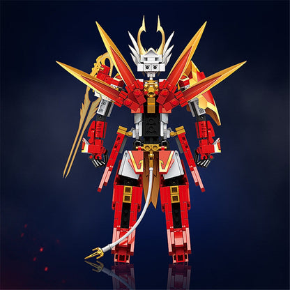 kawaiies-softtoys-plushies-kawaii-plush-Three Kingdoms Warrior Red Bloodstone Building Blocks | NEW Build it 