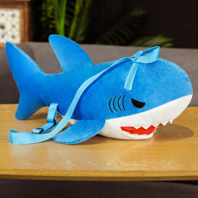 Tod the Shark Plush Backpack - Kawaiies - Adorable - Cute - Plushies - Plush - Kawaii