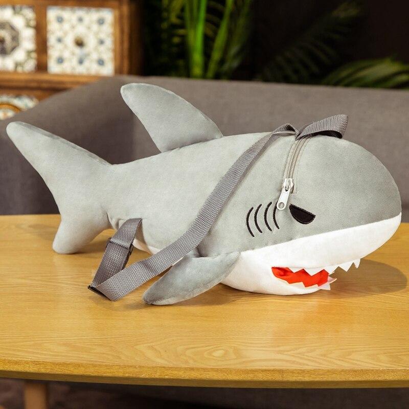 Tod the Shark Plush Backpack - Kawaiies - Adorable - Cute - Plushies - Plush - Kawaii