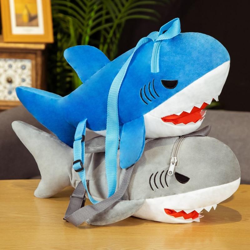 Tod the Shark Plush Backpack - Kawaiies - Adorable - Cute - Plushies - Plush - Kawaii