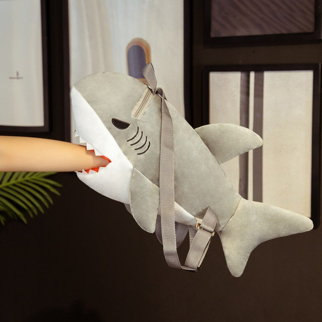 Tod the Shark Plush Backpack - Kawaiies - Adorable - Cute - Plushies - Plush - Kawaii