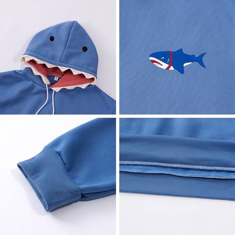 Anime Shark Kawaii Hoodie - Tokyo Dreams