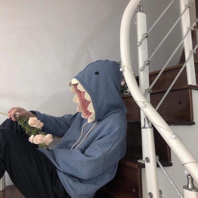 Tommy the Shark Kawaii Hoodies - Kawaiies - Adorable - Cute - Plushies - Plush - Kawaii