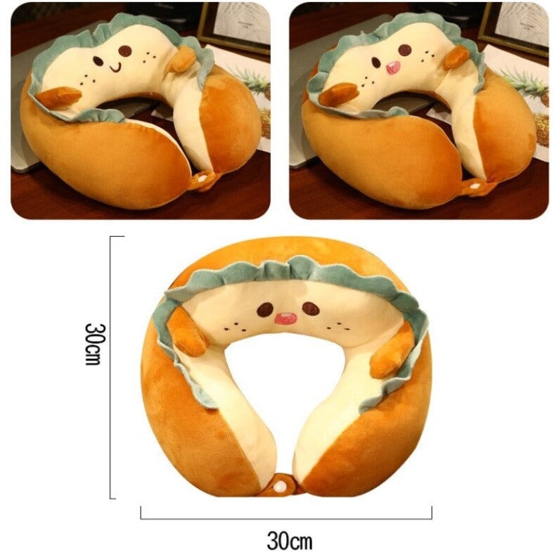 U-Shaped Travel Neck Support Pillow Kawaii Edition - Kawaiies - Adorable - Cute - Plushies - Plush - Kawaii