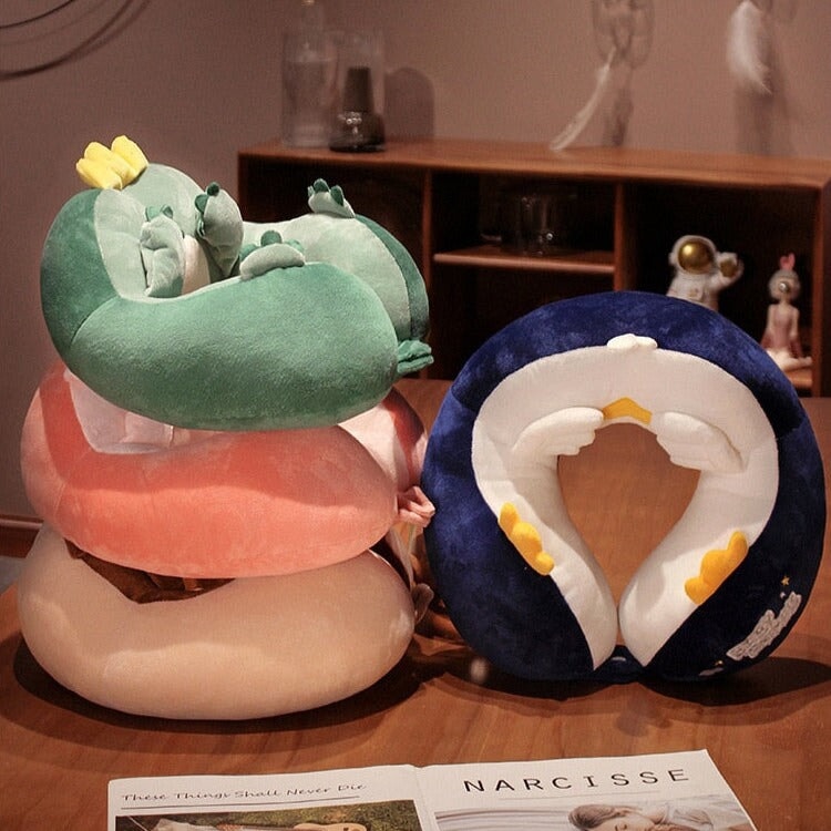 U-Shaped Travel Neck Support Pillow Kawaii Edition - Kawaiies - Adorable - Cute - Plushies - Plush - Kawaii