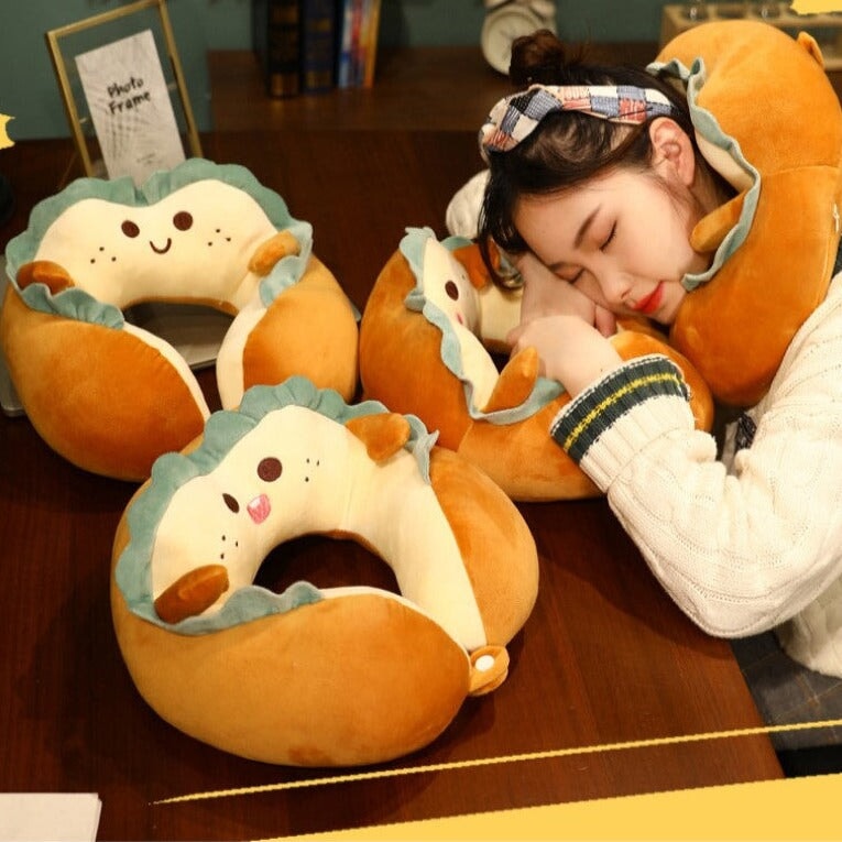 U-Shaped Travel Neck Support Pillow Kawaii Edition - Kawaiies - Adorable - Cute - Plushies - Plush - Kawaii