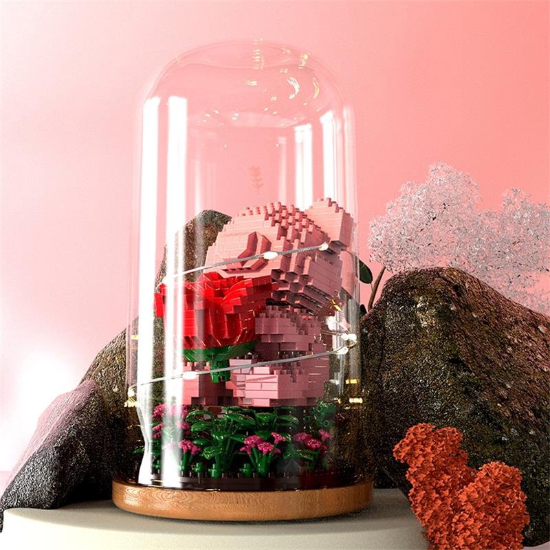 kawaiies-softtoys-plushies-kawaii-plush-Valentine Bear in Love Light Up Nano Building Block Build it 