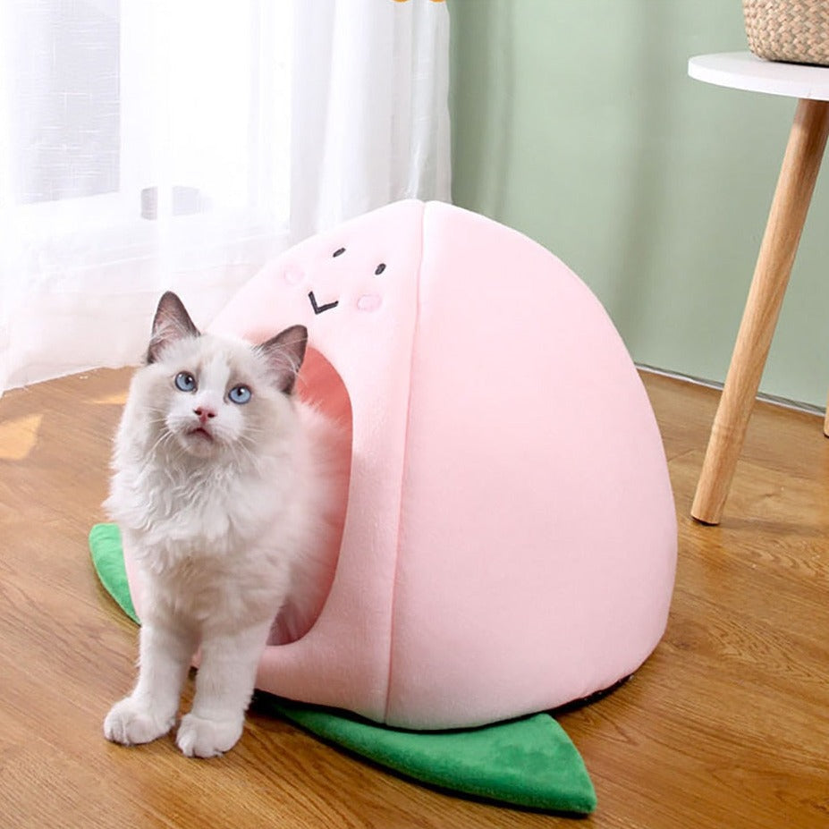Kawaii Cat Dog Pet Bed Cave Hideout - Kawaiies - Adorable - Cute - Plushies - Plush - Kawaii