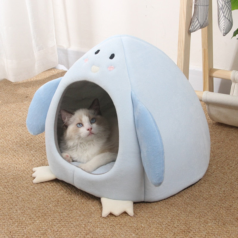 Kawaii Cat Dog Pet Bed Cave Hideout - Kawaiies - Adorable - Cute - Plushies - Plush - Kawaii