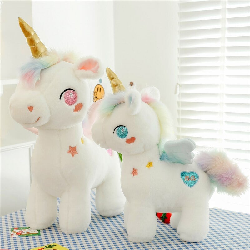 White Dreamy Unicorn Pony Plushie - Kawaiies - Adorable - Cute - Plushies - Plush - Kawaii