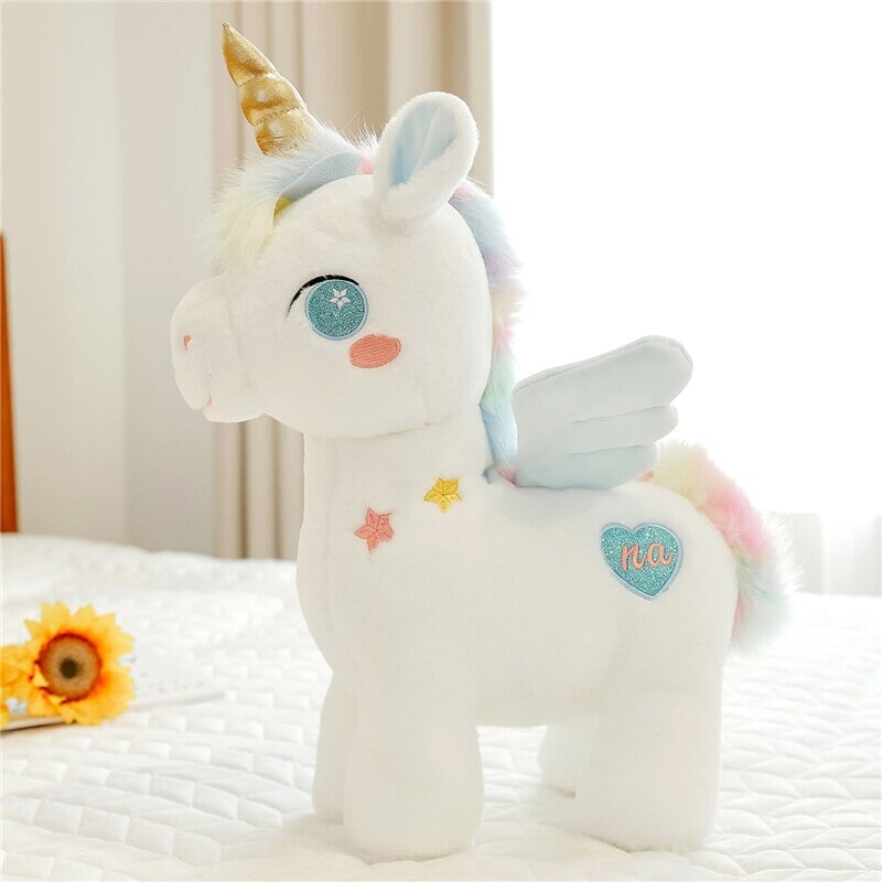 White Dreamy Unicorn Pony Plushie - Kawaiies - Adorable - Cute - Plushies - Plush - Kawaii
