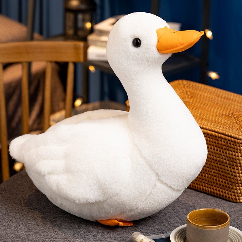 White Duck Plushie - Kawaiies - Adorable - Cute - Plushies - Plush - Kawaii