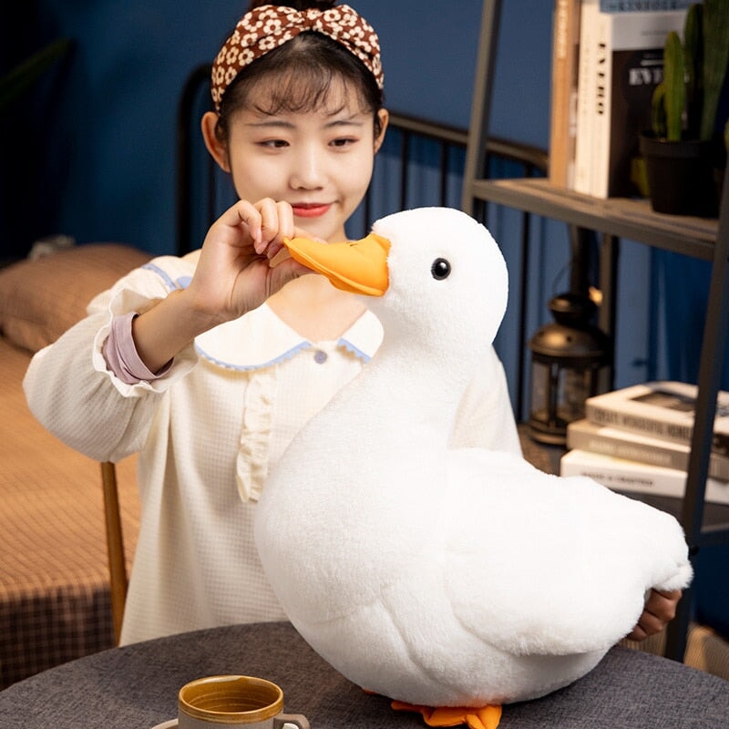 White Duck Plushie - Kawaiies - Adorable - Cute - Plushies - Plush - Kawaii