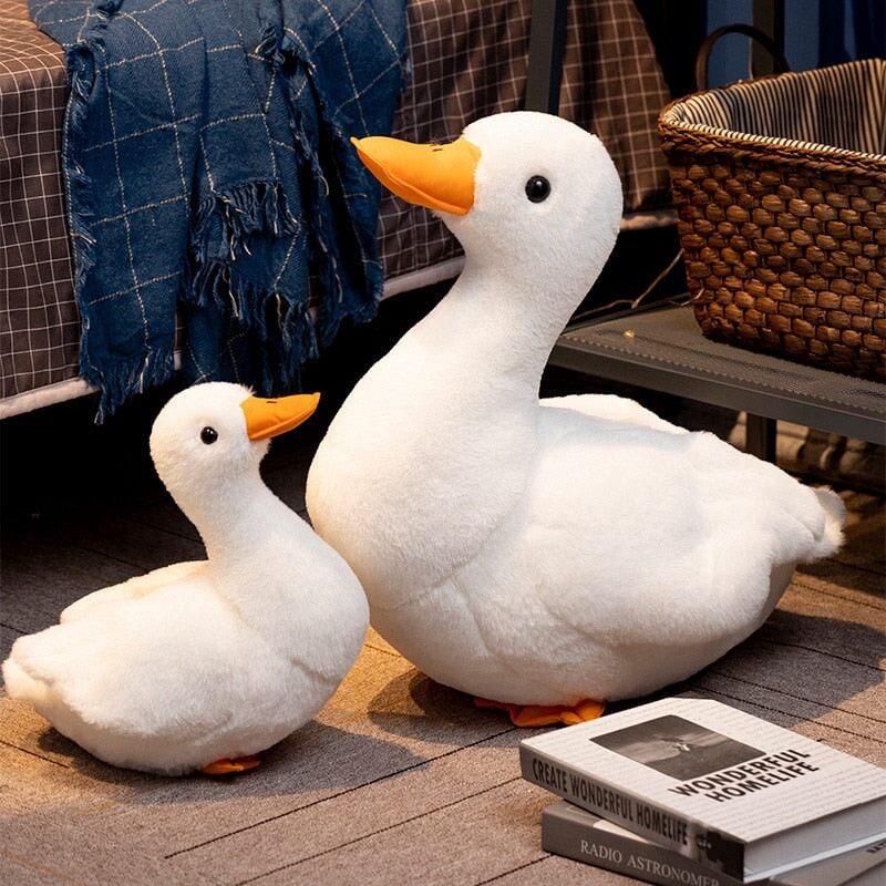 White Duck Plushie - Kawaiies - Adorable - Cute - Plushies - Plush - Kawaii