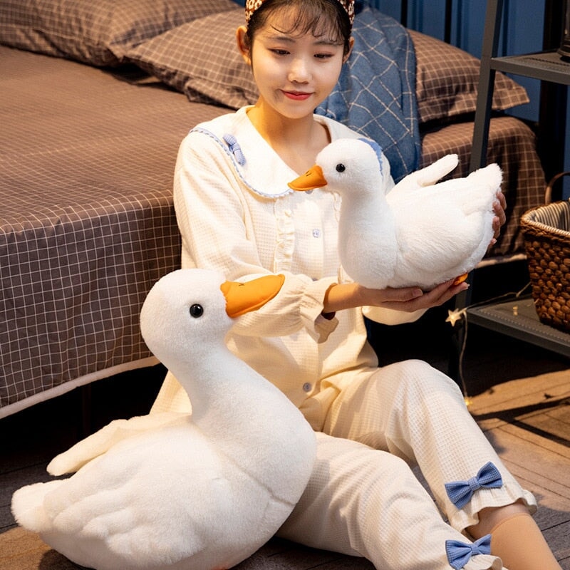 White Duck Plushie - Kawaiies - Adorable - Cute - Plushies - Plush - Kawaii