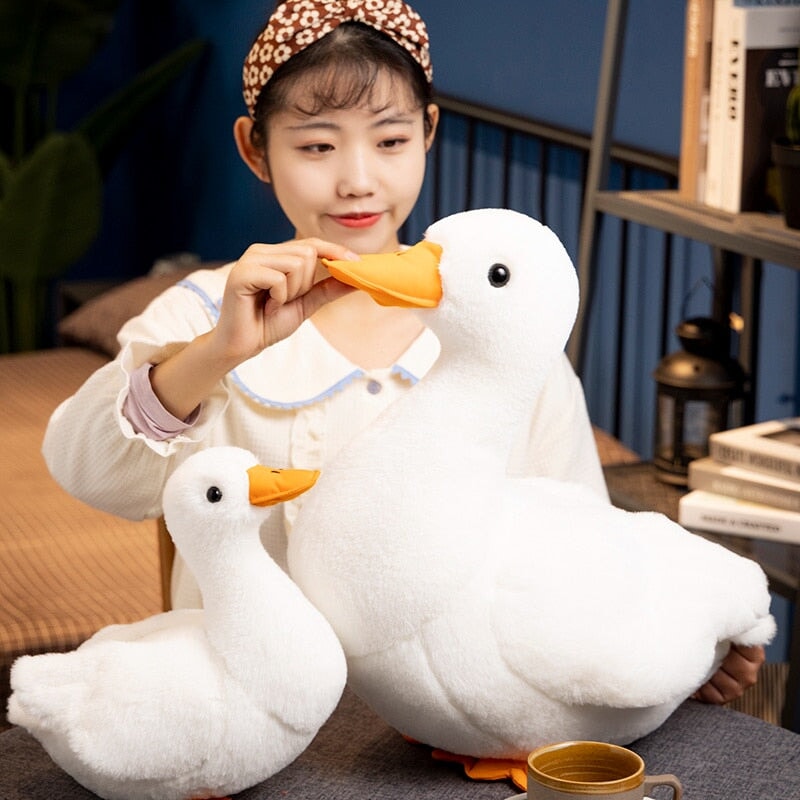 White Duck Plushie - Kawaiies - Adorable - Cute - Plushies - Plush - Kawaii