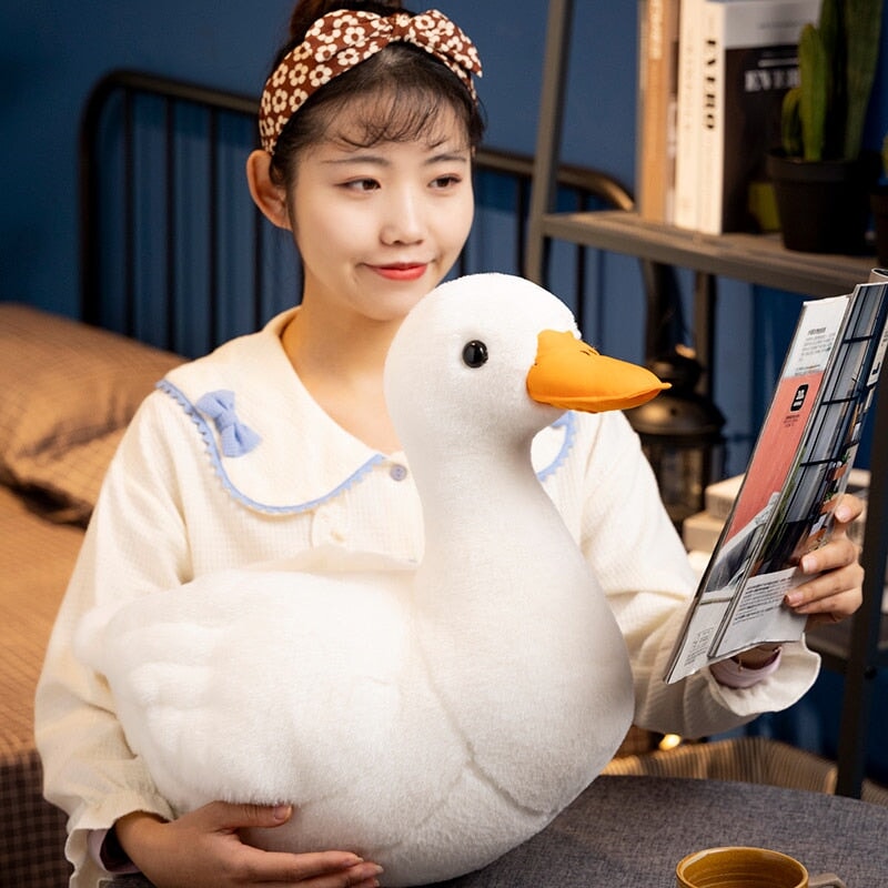 White Duck Plushie - Kawaiies - Adorable - Cute - Plushies - Plush - Kawaii