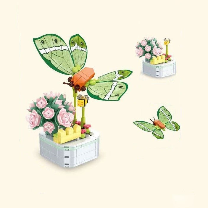 kawaiies-softtoys-plushies-kawaii-plush-Wonders of Little Creatures Flower Pot Building Blocks Build it 