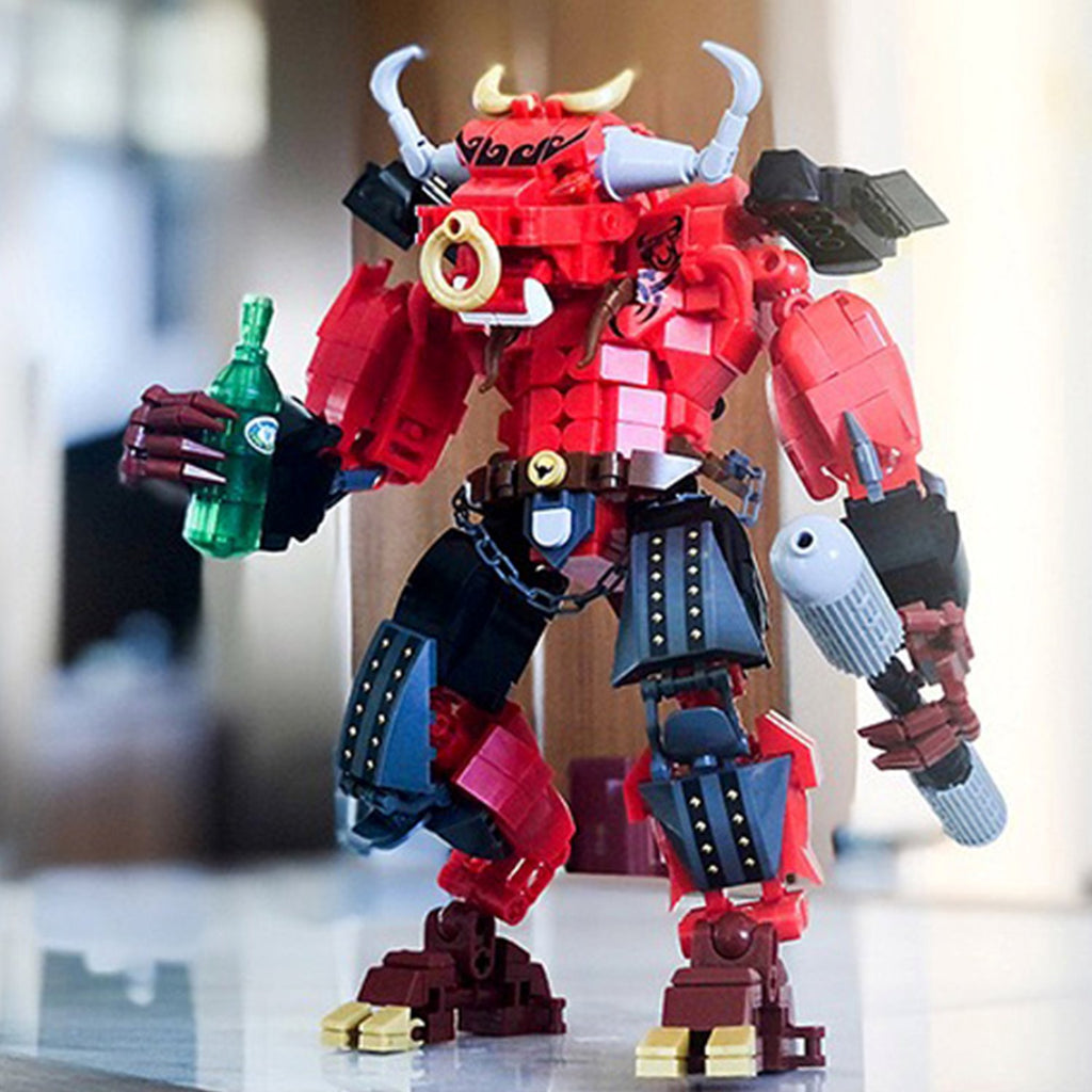 Wukong Monkey Bull Pig Mecha Warriors Building Blocks - Kawaiies - Adorable - Cute - Plushies - Plush - Kawaii